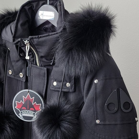 NWT Moose Knuckles Women's Stirling Down Parka ❄️ (#127) - Picture 4 of 16